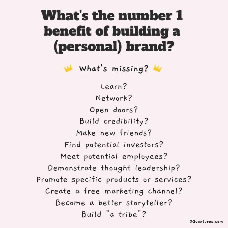 Should you build a personal brand as an entrepreneur?